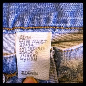 SLIM LOW WASTE 33/34 by H&M